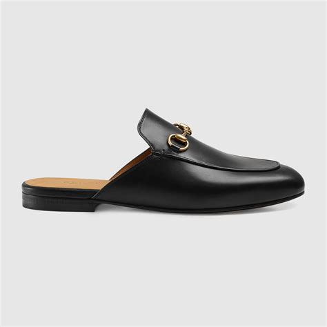 mocassini princetown in pelle gucci|Women's Princetown Black Leather Slipper .